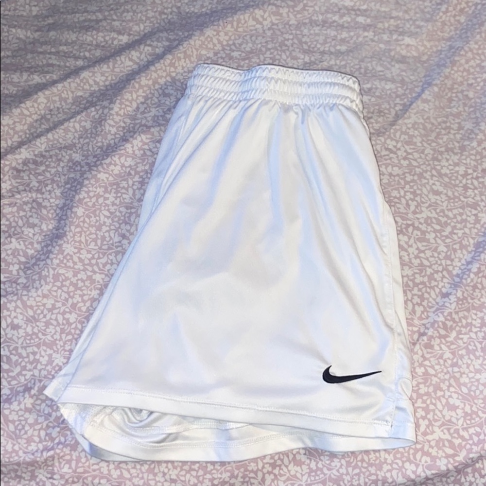 White Nike Shorts